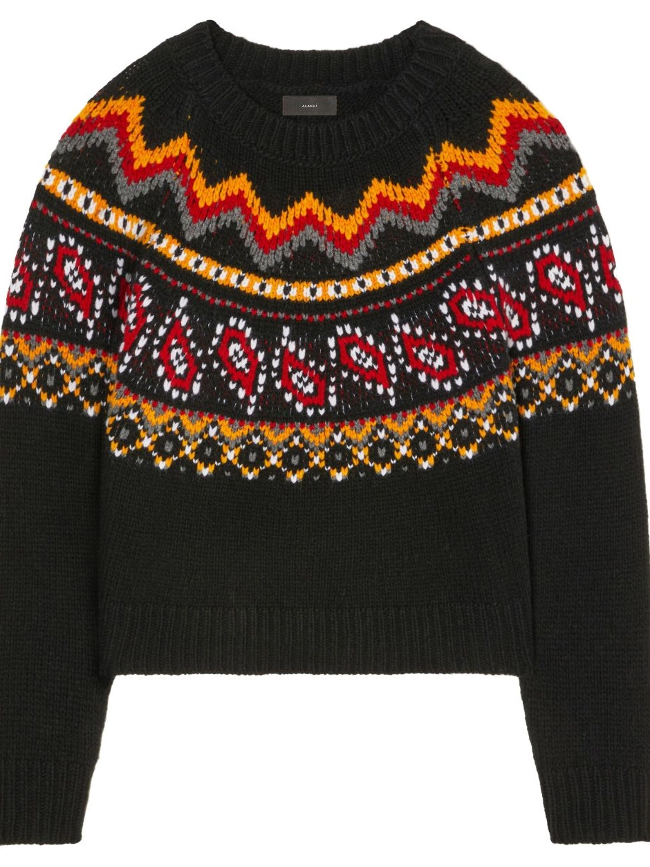 Affordable jumper intarsia-knit Women Antarctic Alanui Circle 0811